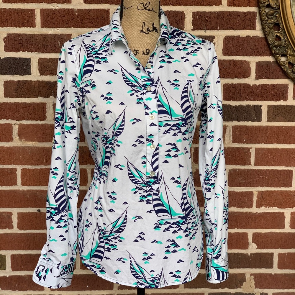 Vineyard Vines button down tunic